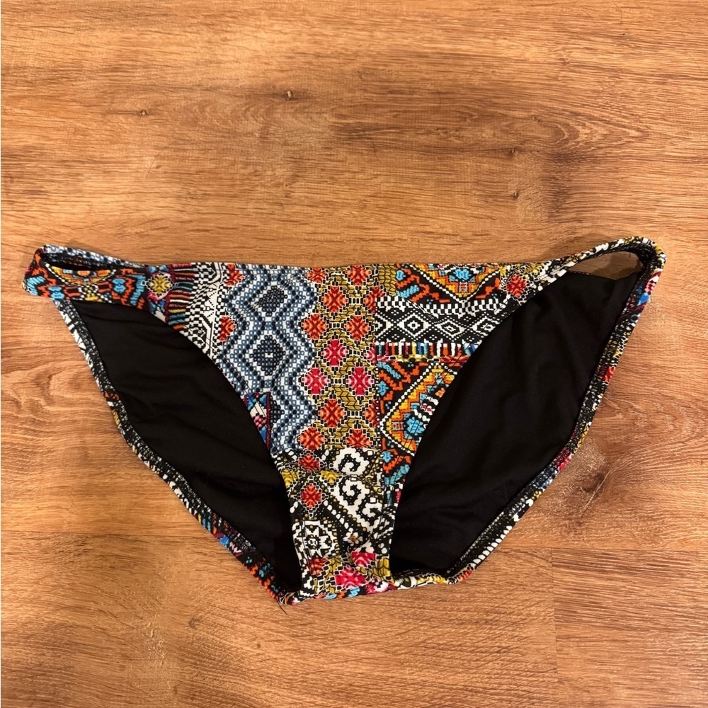 Mossimo Colorful Patterned Bikini Bottom​​​​